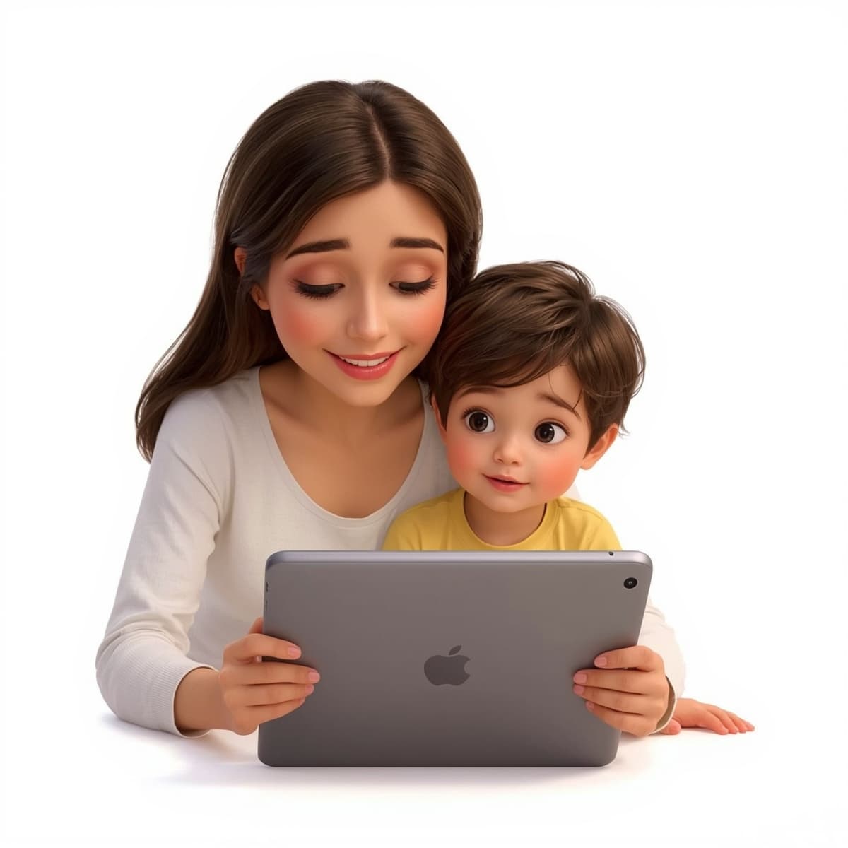 Read personalized illustrated stories